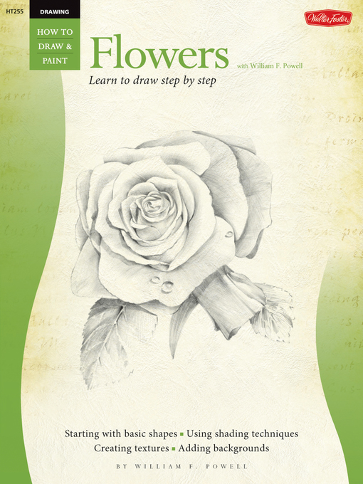 Drawing (eBook): Flowers with William F. Powell